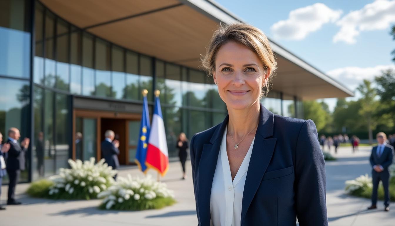 brigitte macron inaugure à bordeaux un nouveau campus dédié au respect et à l'inclusion, soulignant l'importance de ces valeurs dans l'éducation.